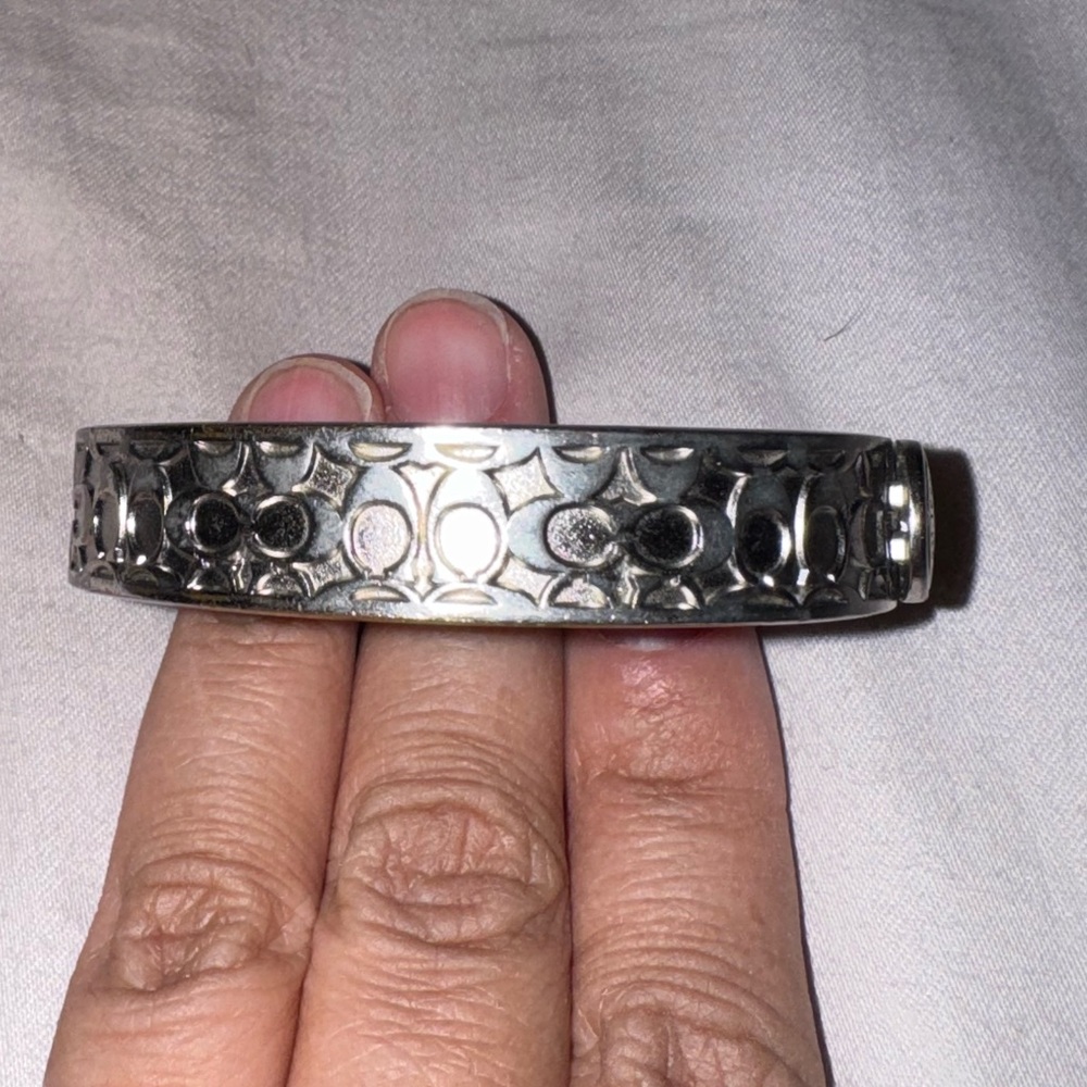 Coach bangle bracelet (Worn) - Picture 3 of 9
